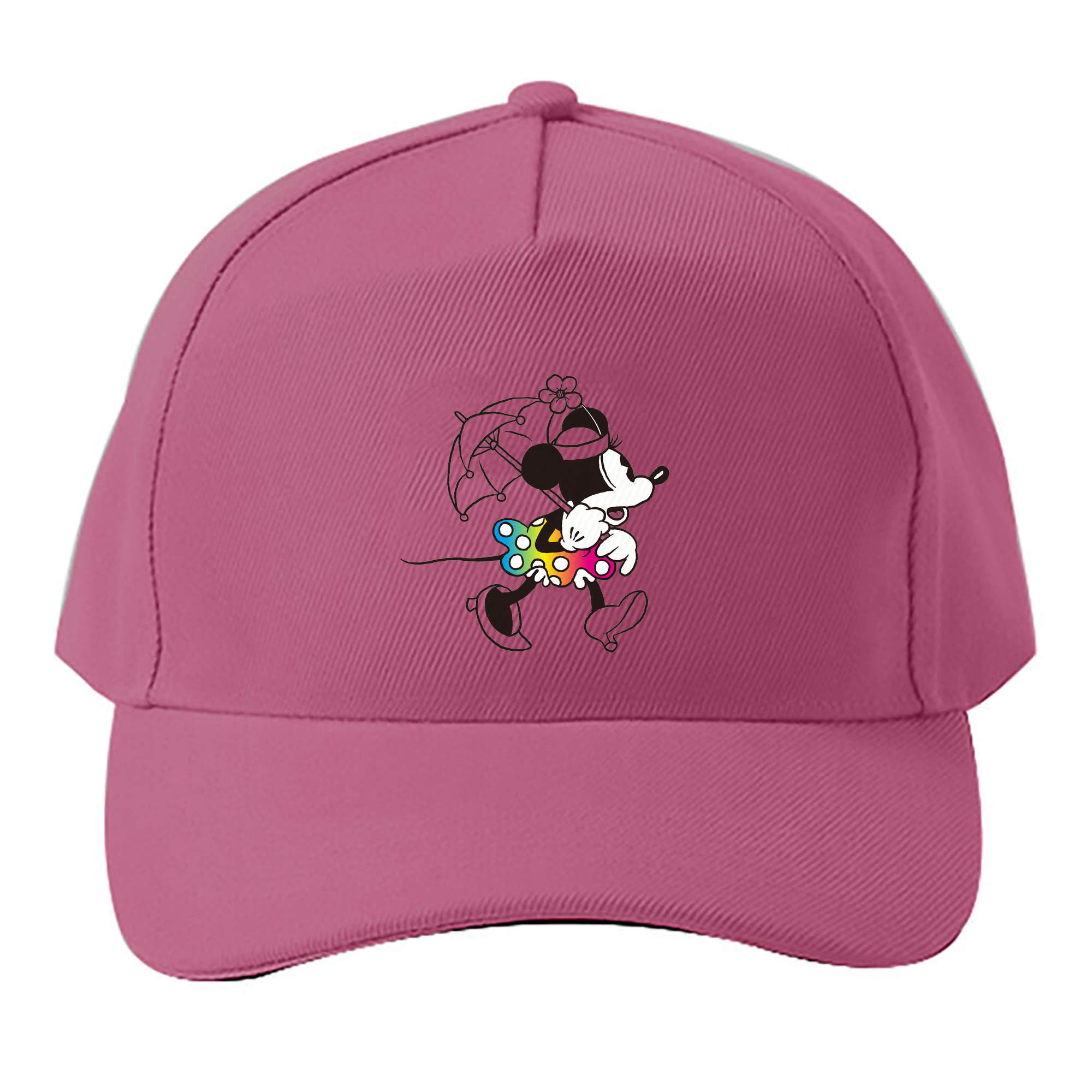 （画像用） ミッキーマウス Mickey Mouse ベースボールキャップ 綿100％ 男女兼用 帽子 スポーツ